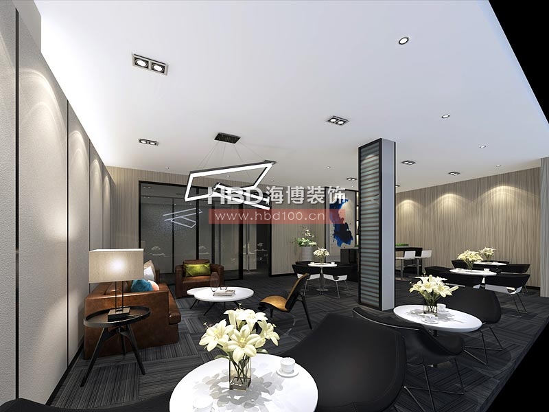 諧霆服裝公司辦公室設(shè)計(jì)裝修 接待室