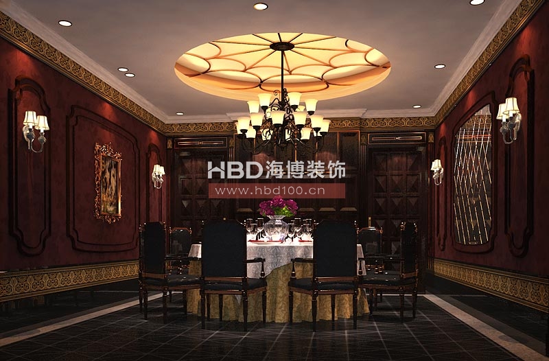 東山18號(hào)公館中式會(huì)所設(shè)計(jì) 包間