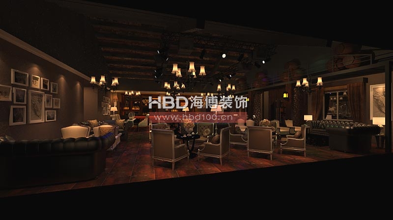 高爾夫酒吧設(shè)計(jì) 酒吧大廳