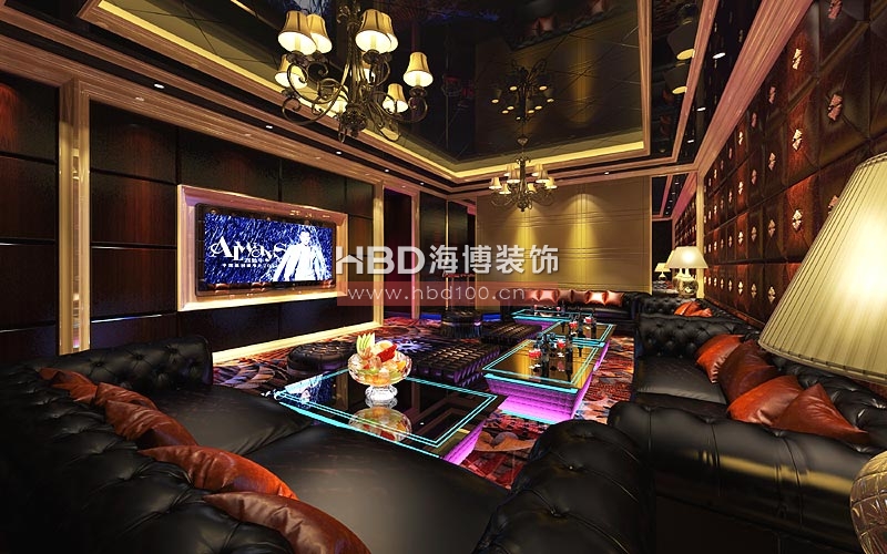高爾夫酒吧設(shè)計(jì) KTV包間裝修效果圖